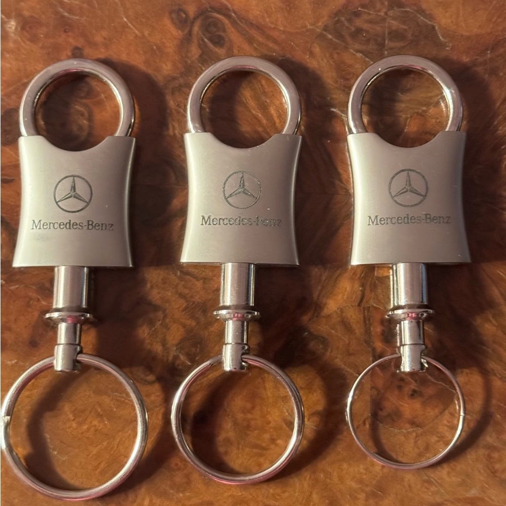 Mercedes-Benz Silver Key Holder Ring stainless steel